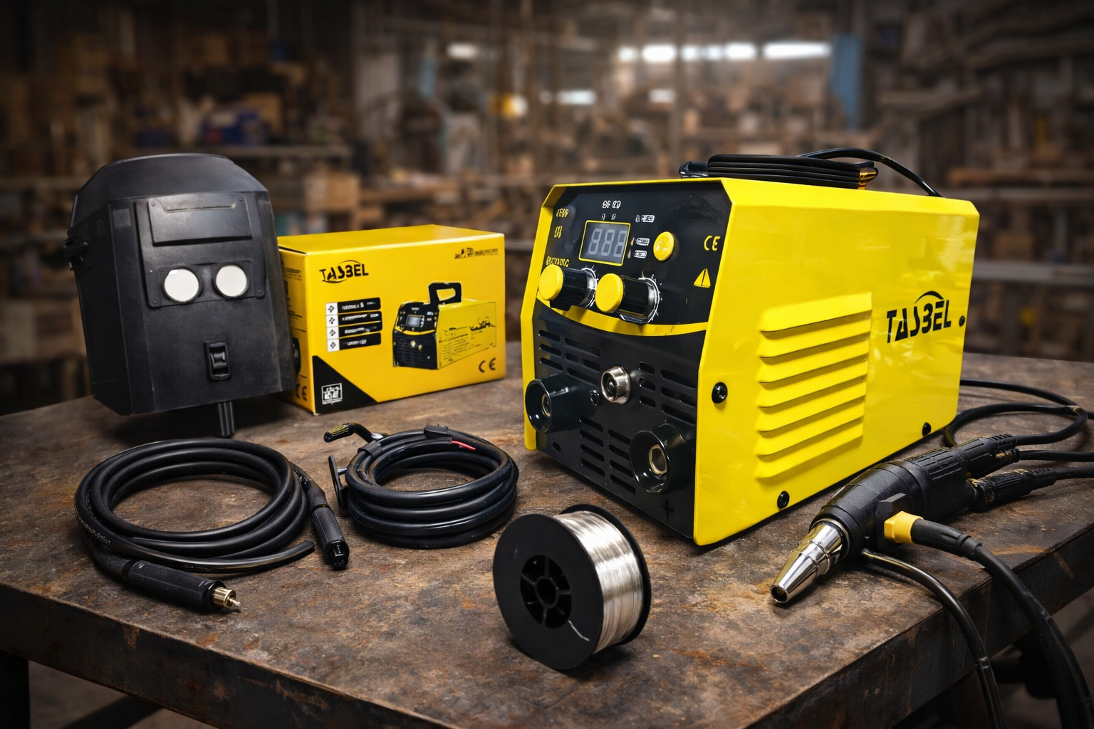 Maquina de soldar MIG - MMA - Inverter 350 Amperios.