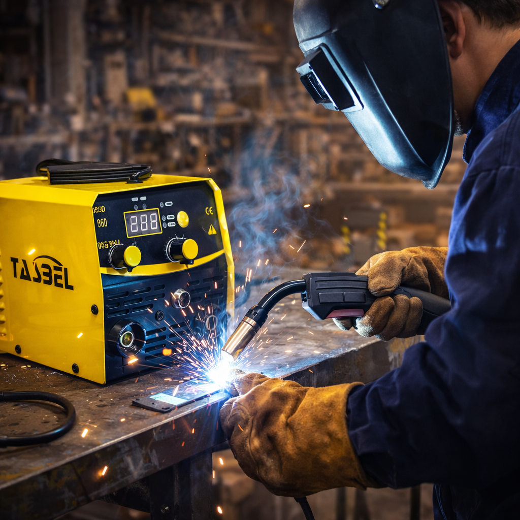 Maquina de soldar MIG - MMA - Inverter 350 Amperios.